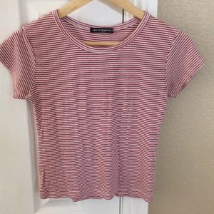 Brandy Melville Red and White Top *RESERVED*